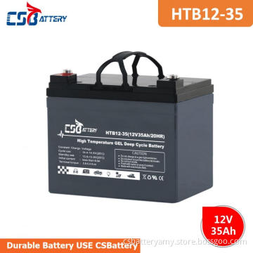 CSBattery 12V35Ah 3 Years Warranty  GEL Battery for Electric-Wheel-Chair/Boat/Tractor/Submersible-Pumps
